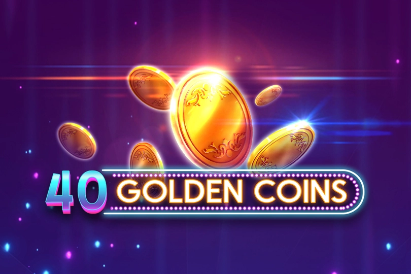 logo 40 Golden Coins (Amusnet Interactive)