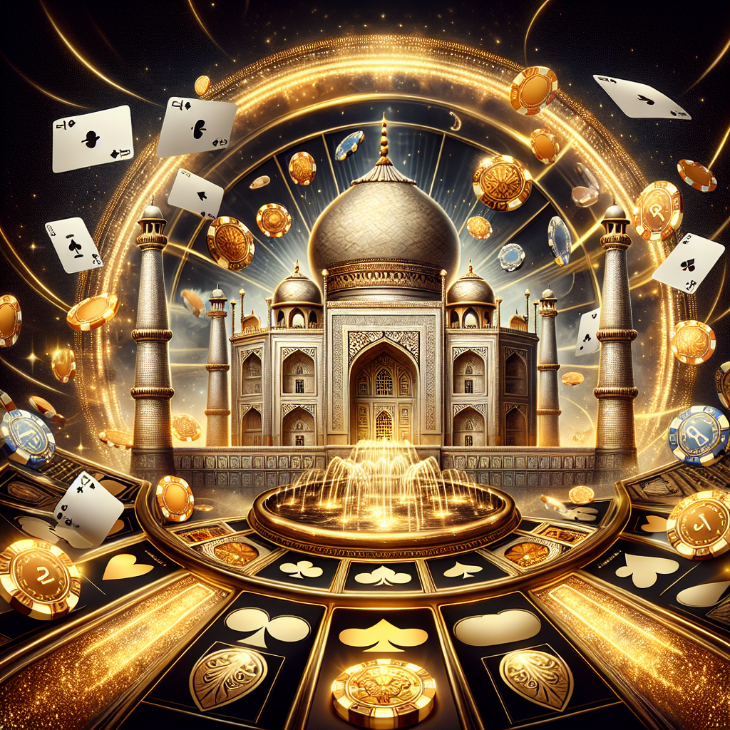 معاينة للعبة السلوت القادمة - Habanero's Golden Taj Mahal

